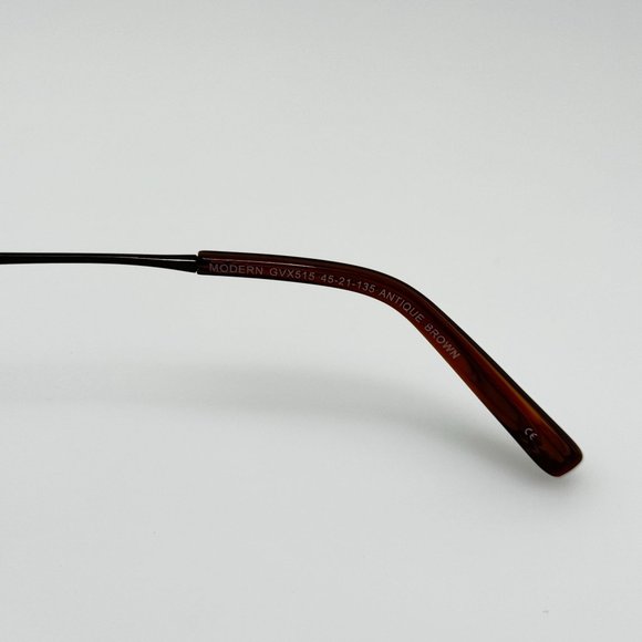 GVX GV Executive Eyeglasses Eye Glasses Frames GVX515 Brown 45-21-135 main image 6